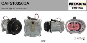 DAF CAF510056DA - COMPRESOR, AIRE ACONDICIONADO