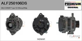 DELCO REMY ALF250106DS - ALTERNADOR