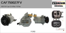 FORD-VOLVO-SAAB CAF750027FV - COMPRESOR, AIRE ACONDICIONADO
