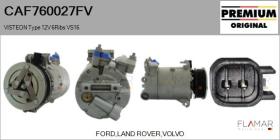FORD-VOLVO-SAAB CAF760027FV - COMPRESOR, AIRE ACONDICIONADO