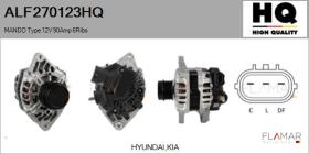 HQ ALF270123HQ - ALTERNADOR