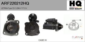HQ ARF220212HQ - MOTOR DE ARRANQUE