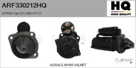 HQ ARF330212HQ - MOTOR DE ARRANQUE