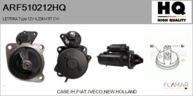 HQ ARF510212HQ - MOTOR DE ARRANQUE