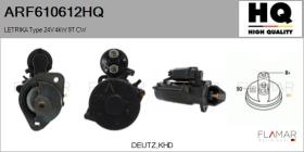 HQ ARF610612HQ - MOTOR DE ARRANQUE