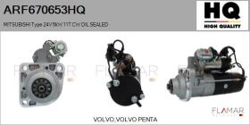 HQ ARF670653HQ - MOTOR DE ARRANQUE