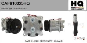 HQ CAF910025HQ - COMPRESOR, AIRE ACONDICIONADO