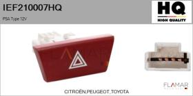 HQ IEF210007HQ - INTERRUPTOR INTERMITENTE DE AVISO