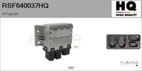 HQ RSF640037HQ - RESISTENCIA VENTILADOR CALEFACCION
