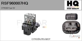 HQ RSF960007HQ - RESISTENCIA VENTILADOR CALEFACCION