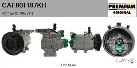 HYUNDAI-KIA CAF801187KH - COMPRESOR, AIRE ACONDICIONADO