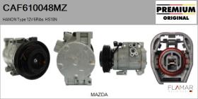 MAZDA CAF610048MZ - COMPRESOR, AIRE ACONDICIONADO