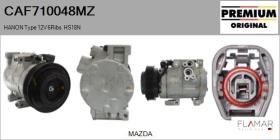 MAZDA CAF710048MZ - COMPRESOR, AIRE ACONDICIONADO