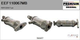 MERCEDES BENZ EEF110067MB - ELEMENTO ENFRIADOR, RECICLAJE GASES ESCAPE