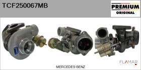 MERCEDES BENZ TCF250067MB - TURBOCOMPRESOR, SOBREALIMENTACIóN