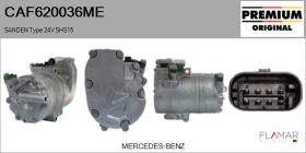 MERCEDES TRUCKS CAF620036ME - COMPRESOR, AIRE ACONDICIONADO