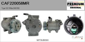 MITSUBISHI CAF220058MR - COMPRESOR, AIRE ACONDICIONADO