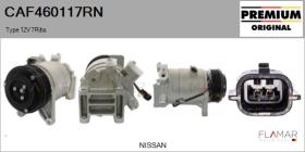 RENAULT NISSAN CAF460117RN - COMPRESOR, AIRE ACONDICIONADO