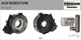 VW AGF820037VW - MUELLE ESPIRAL, AIRBAG