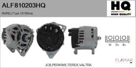 HQ ALF810203HQ - ALTERNADOR PERKINS 14V