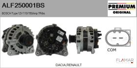 BOSCH ALF250001BS - ALTERNADOR