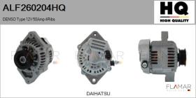HQ ALF260204HQ - ALTERNADOR