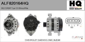 HQ ALF820164HQ - ALTERNADOR