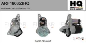 HQ ARF180353HQ - MOTOR DE ARRANQUE