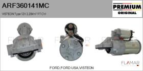 MOTORCRAFT ARF360141MC - MOTOR DE ARRANQUE