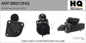 HQ ARF360212HQ - MOTOR DE ARRANQUE