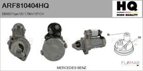 HQ ARF810404HQ - MOTOR DE ARRANQUE