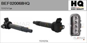 HQ BEF020068HQ - BOBINA DE ENCENDIDO