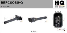 HQ BEF030038HQ - BOBINA DE ENCENDIDO