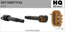 HQ BEF040077HQ - BOBINA DE ENCENDIDO