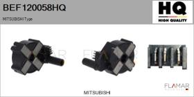 HQ BEF120058HQ - BOBINA DE ENCENDIDO
