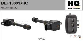 HQ BEF130017HQ - BOBINA DE ENCENDIDO