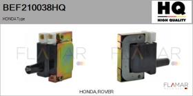 HQ BEF210038HQ - BOBINA DE ENCENDIDO