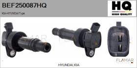 HQ BEF250087HQ - BOBINA DE ENCENDIDO
