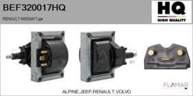 HQ BEF320017HQ - BOBINA DE ENCENDIDO