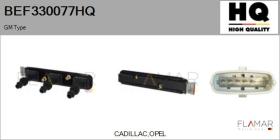 HQ BEF330077HQ - BOBINA DE ENCENDIDO