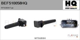 HQ BEF510058HQ - BOBINA DE ENCENDIDO