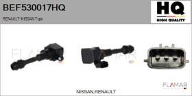 HQ BEF530017HQ - BOBINA DE ENCENDIDO