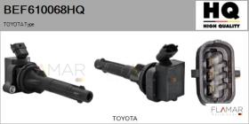 HQ BEF610068HQ - BOBINA DE ENCENDIDO