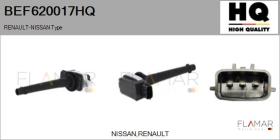 HQ BEF620017HQ - BOBINA DE ENCENDIDO