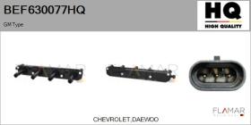 HQ BEF630077HQ - BOBINA DE ENCENDIDO