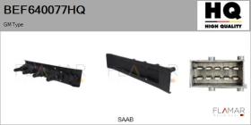 HQ BEF640077HQ - BOBINA DE ENCENDIDO
