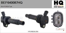 HQ BEF640087HQ - BOBINA DE ENCENDIDO