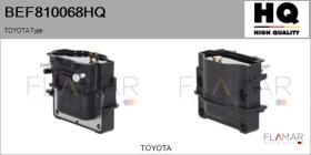 HQ BEF810068HQ - BOBINA DE ENCENDIDO
