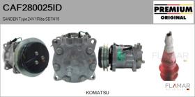 INDUSTRIAL CAF280025ID - COMPRESOR, AIRE ACONDICIONADO