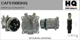 HQ CAF510083HQ - COMPRESOR, AIRE ACONDICIONADO